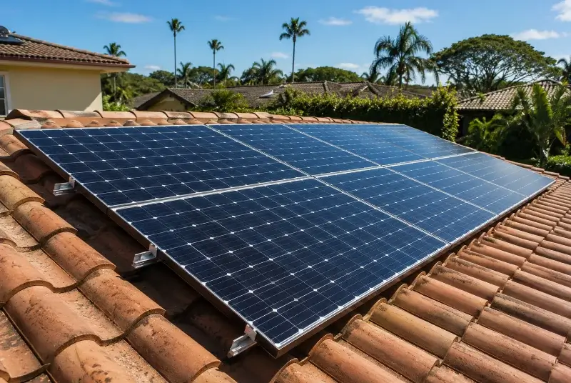 Installation de panneaux solaires à Broze